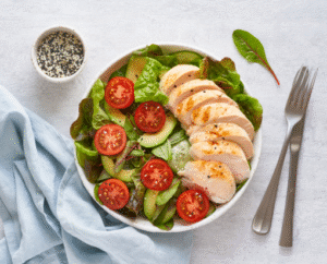 Chicken Souvlaki Plate
