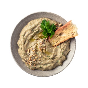 Roasted Eggplant (Baba Ganoush)